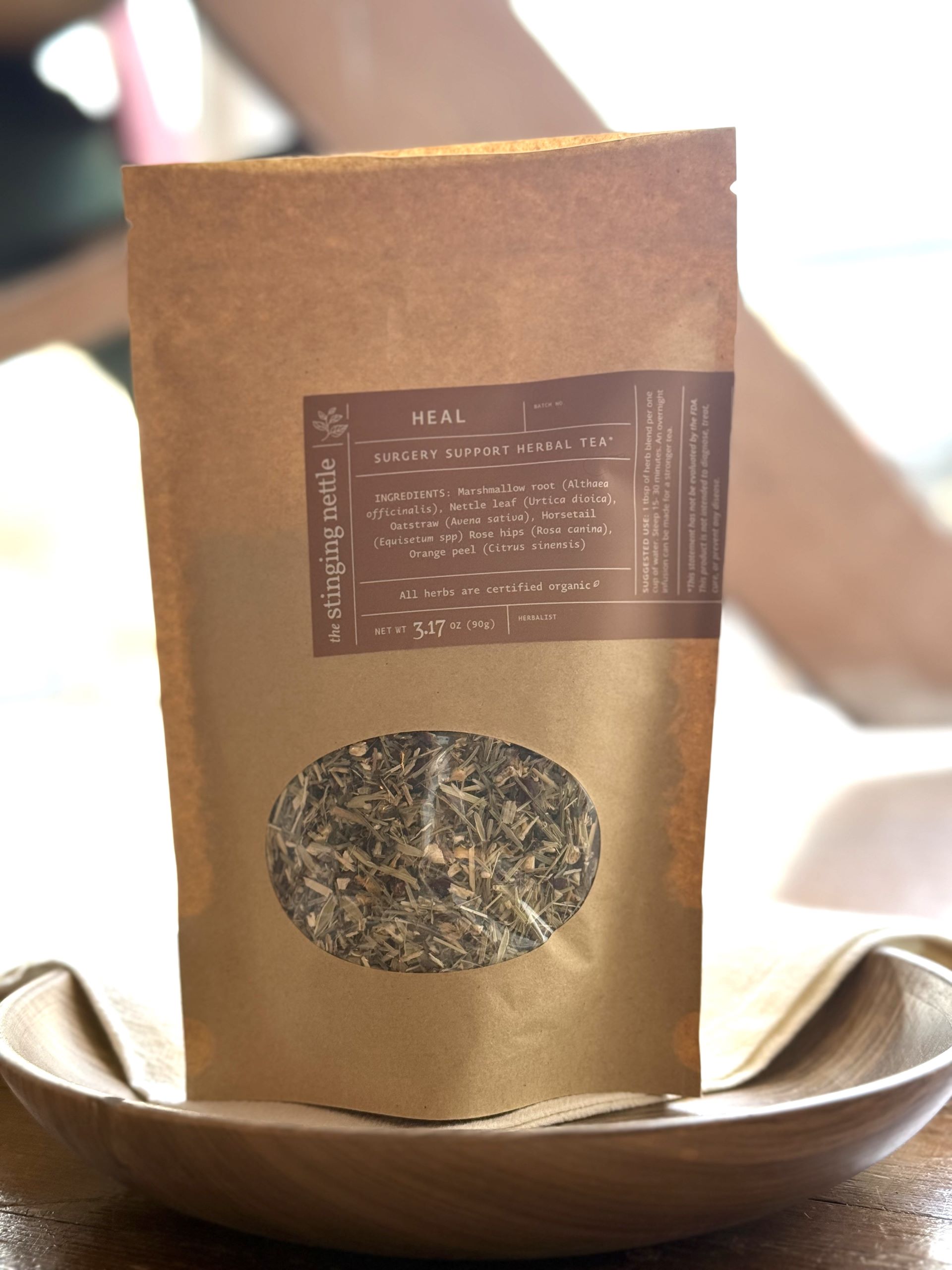 heal tea bag