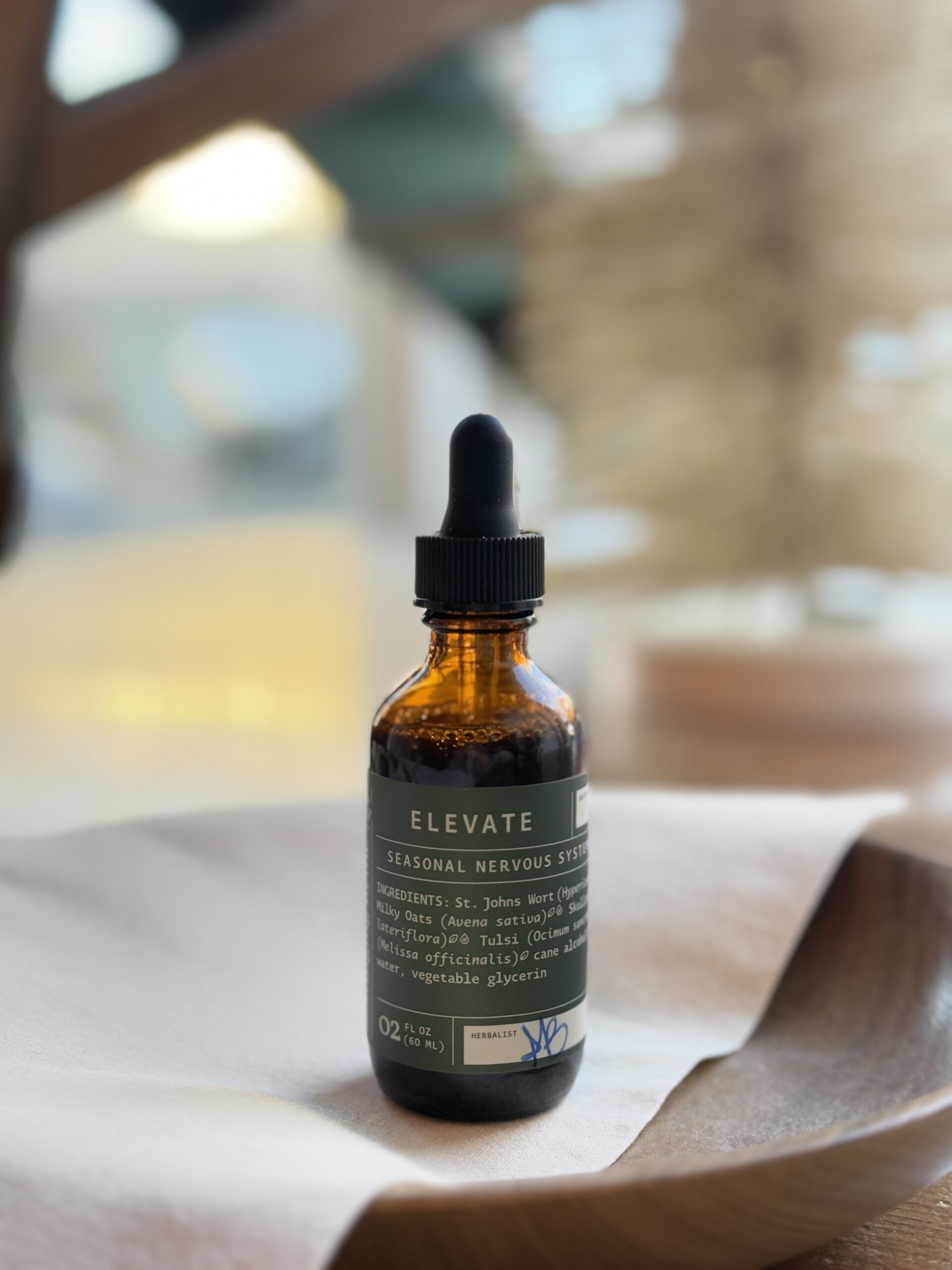 elevate tincture bottle