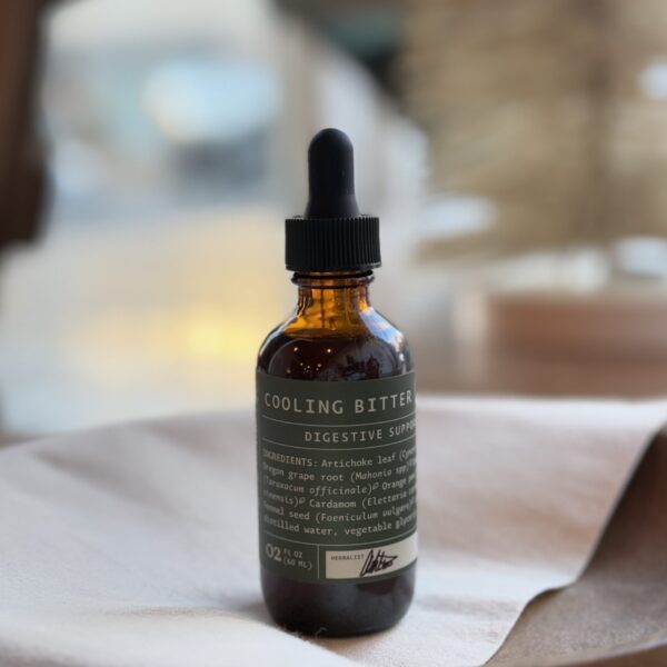 cooling bitter tincture bottle